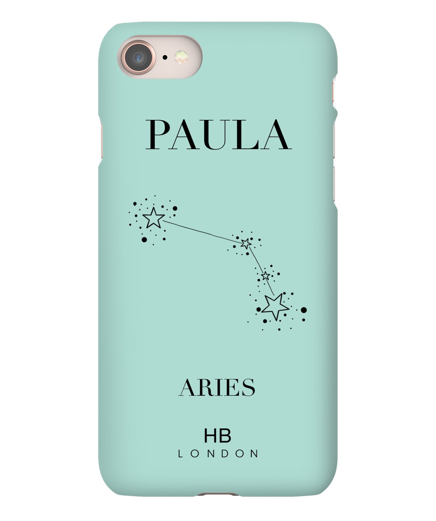 Personalised Aries iPhone Case