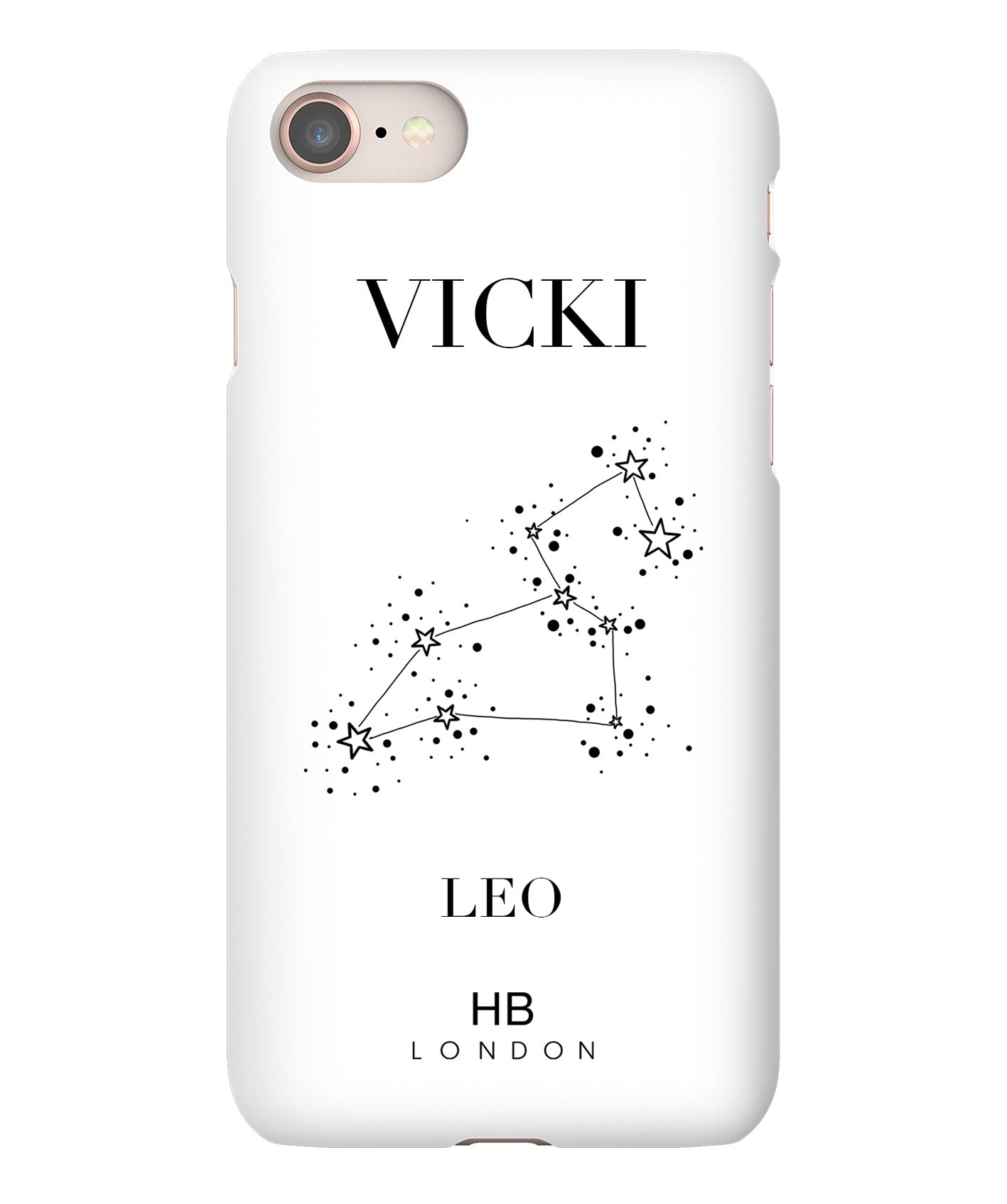 Personalised Leo iPhone Case - HB LONDON